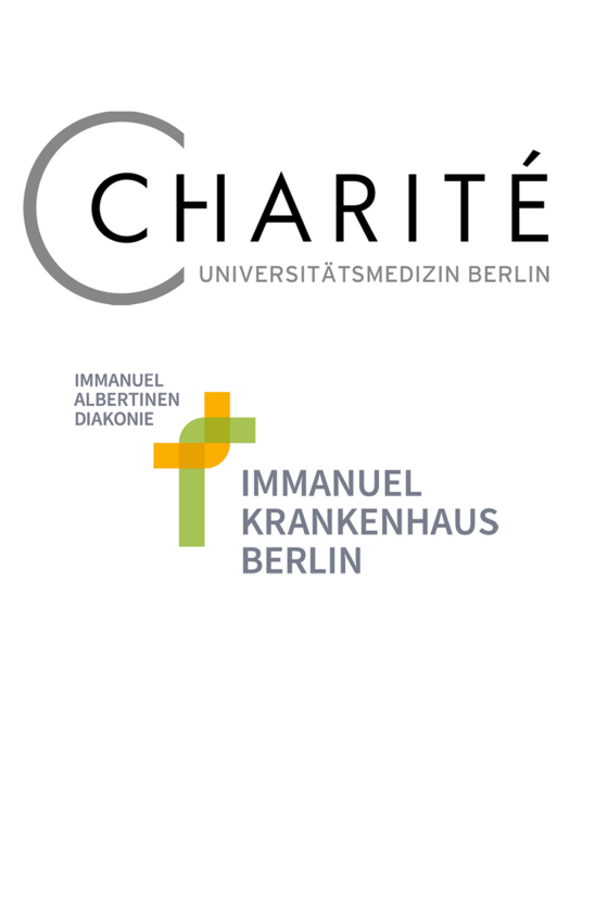 Logos Immanuel Krankenhaus Berlin und Charité