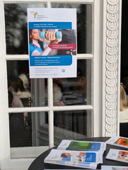 Plakat und Flyer der Veranstaltung