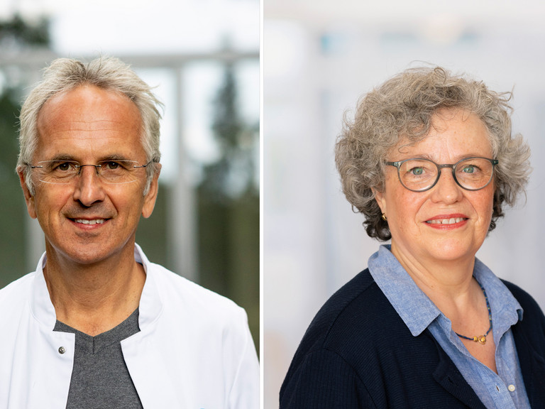 Prof. Dr. Andreas Michalsen, Chefarzt der Abteilung für Naturheilkunde, und Nina Effenberg, Gesundheitspädagogin und Stellvertretende Leiterin der Tagesklinik Naturheilkunde und Mind-Body-Medizin Prof. Dr. Andreas Michalsen, Chefarzt der Abteilung für Naturheilkunde, und Nina Effenberg, Gesundheitspädagogin und Stellvertretende Leiterin der Tagesklinik Naturheilkunde und Mind-Body-Medizin